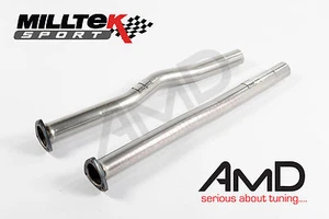 Milltek Audi RS3 8P De Cat Secondary Cat Bypass Pipes MORE POWER GREATER SOUND! - Picture 1 of 1