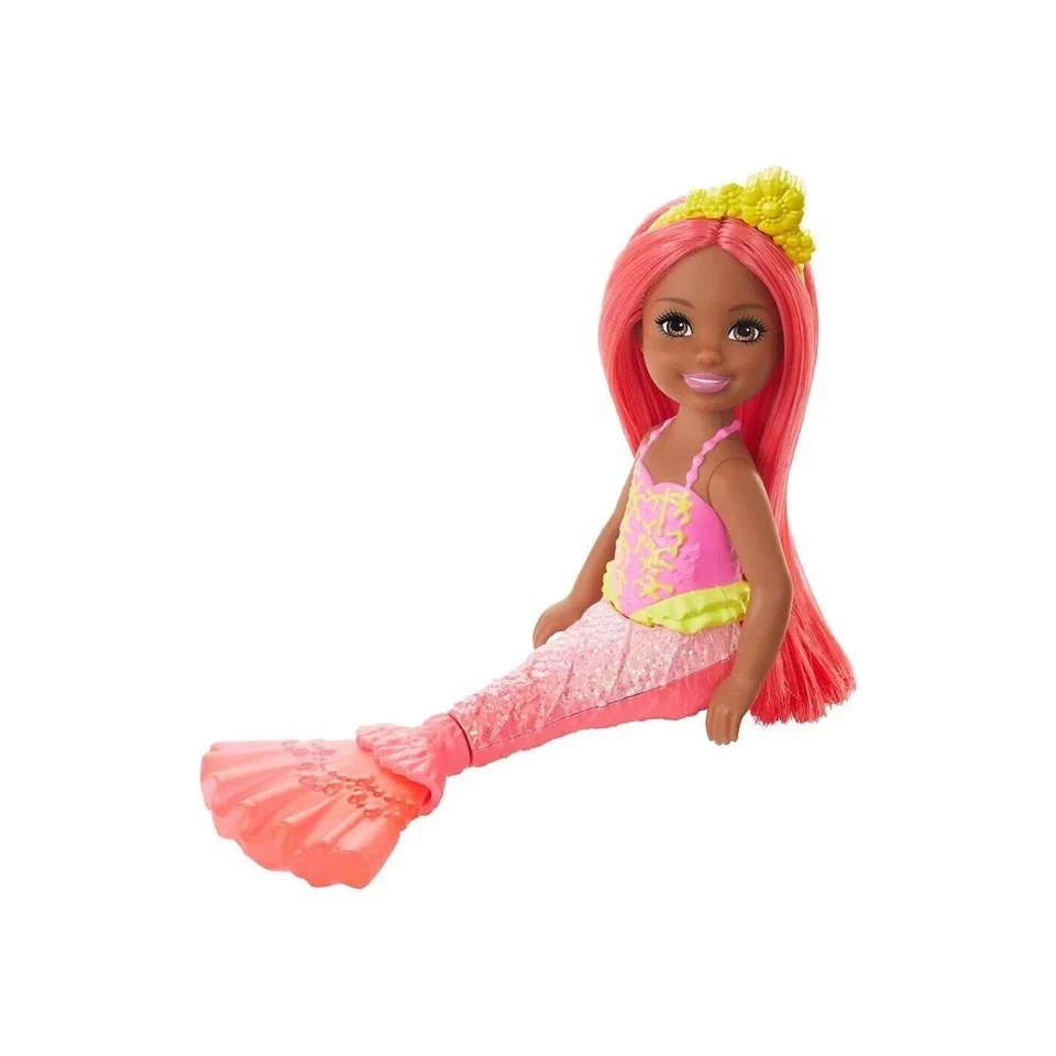 Barbie Lot Chelsea Mermaid And Merboy Dreamtopia Dolls 2019 -2020 Mattel