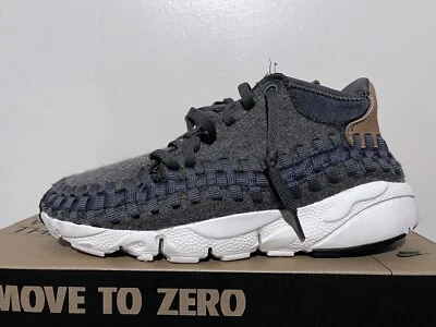 2016 Men’s Nike Air Footscape Woven Chukka SE Dark Grey Sail Size 7.5 Rare Used - Image 1 of 4