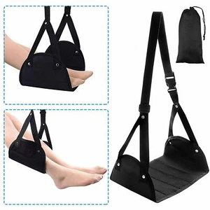 1-3 Pack Portable Foot Rest Relax Travel Hammock Carry Flight Leg Airplane Pad - Picture 1 of 15