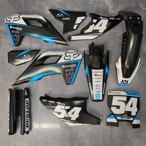 Plastics + Graphics Husqvarna 2023 2024 TC FC FX TX 125 150 250 300 350 450 - Picture 1 of 13