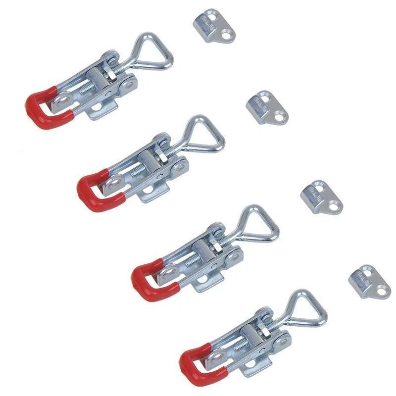 4 Stück Spannverschluss 70-81mm + Halter Exzenterverschluss Anhänger Verschluss - Bild 1 von 4