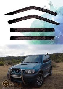 For Nissan Terrano 2002-2005 Deflector Window Visors Guard Vent Weather Shield - Picture 1 of 5
