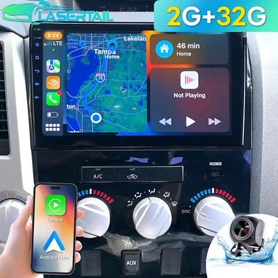 For Toyota Tundra 07-13 Sequoia 08-19 Carplay Car Radio Stereo GPS Navi WIFI BT - Image 1 of 4