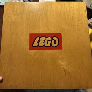 Lego Wooden Case 18" Vintage 60’s Box Empty With Tray Storage Container - Picture 1 of 8