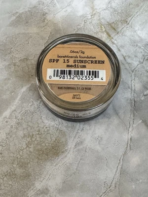 Bareminerals Loose Powder Foundation SPF 15 Medium .06oz/2g - Image 1 of 3