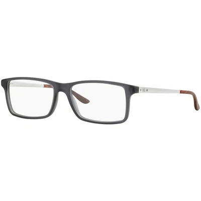 RALPH LAUREN EYEGLASSES RL6128 5510 Matte Grey 53-16-145 Brand New - Image 1 of 4