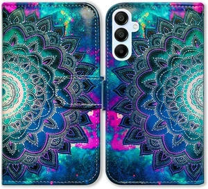 Bcov Mandala Flip Cover für Samsung Galaxy A25 5G – stylisch & schützend - Zdjęcie 1 z 4