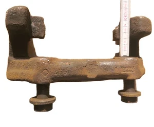 Soporte de pinza de freno delantero VW T4 7D0615125C 2.5 TDI 280x24 1LU ACV 466 - Imagen 1 de 5