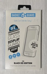 Gadget Guard Black Ice Glass Edition Screen Protector for Motorola Moto e5 Play - Picture 1 of 1