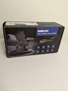 Zweikanal Dash Cam 4K WiFi Dashkamera mit 64GB SD-Karte WANLIPO Neu Open Box - Bild 1 von 12