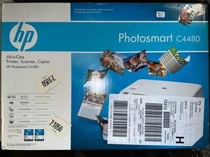HP Photosmart C4480 All-In-One Inkjet Printer New Sealed! - Picture 1 of 1