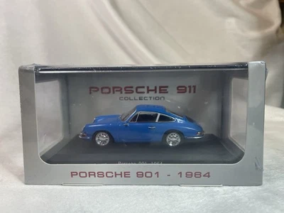 Porsche 901 1964 azul Atlas Editions escala 1:43 'The First 911' - Imagem 1 de 4