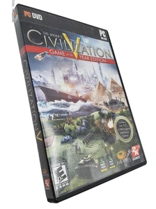 SID MEIER'S CIVILIZATION V ~ Firaxis 2011 PC DVD-Rom Juego + Llave Serie - Imagen 1 de 6