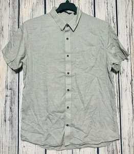 Travis Mathew Hemd Herren Größe XL grau gestreift Kurzarm leicht Golf gebraucht, in einwandfreiem Zustand - Bild 1 von 6