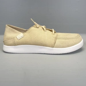 Chaco Chillos Damen-Sneaker Größe 9 Gelb Canvas Schnürschuhe Freizeit Komfortschuhe - Bild 1 von 10