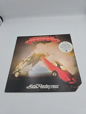 KROKUS PROMO DJ Copy Metal Rendez-vous OL-1502 Ariola LP Sleeve Cover Only  - Image 1 of 4