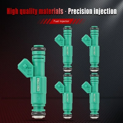 5x Fuel Injectors For Volvo S60 2003-2007 V70 2004-2007 2.5L Volvo C70 2.4L 2004 - Изображение 1 из 4