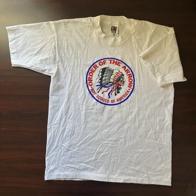 Camiseta vintage de Boy Scouts Order Of the Arrow para hombre talla grande Foto 1 de 4