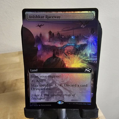 ​​Near Mint Foil - ​​​Avishkar Raceway (Extended Art) - 425​ - Aetherdrift - DFT - Image 1 of 2
