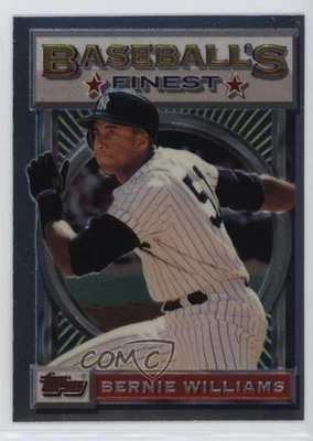 Topps Finest Baseball's Finest 1993 Bernie Williams #30 07 gz Foto 1 de 3