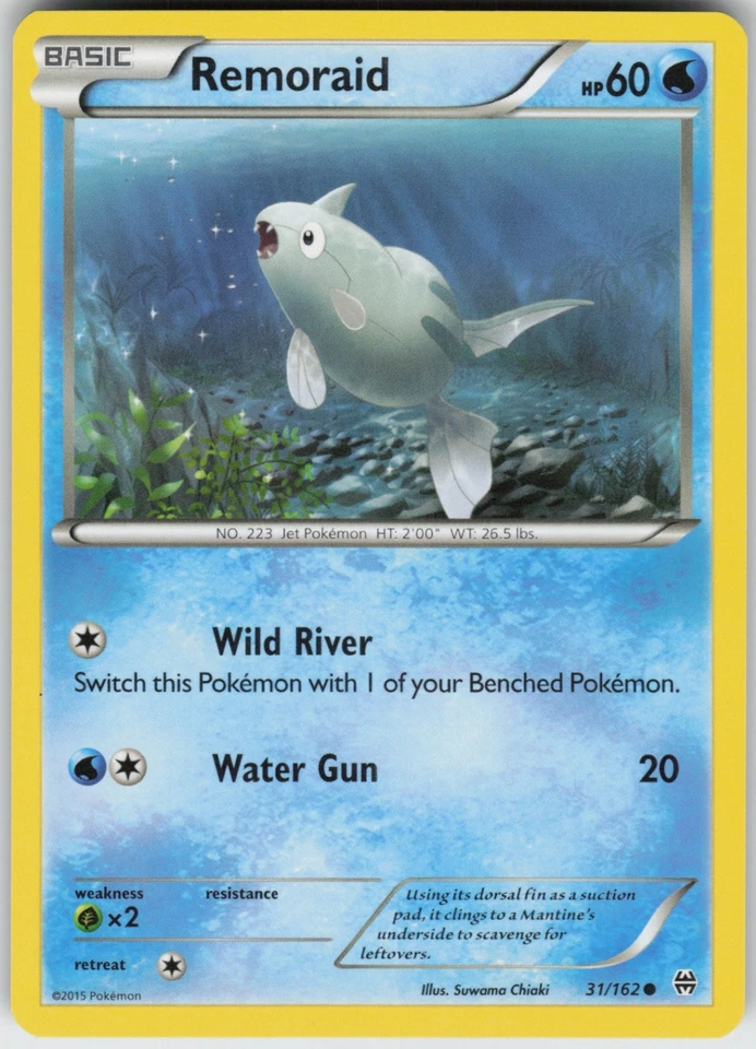 Remoraid (31) 31/162 Common  XY - BREAKthrough - Image 1 of 1