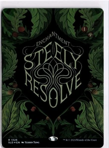 Magic TheGathering Gota Magic TheGathering Lámina Steely Resolve 1326 SLD R Escaneo Guarida Secreta Magic TheGathering - Imagen 1 de 2