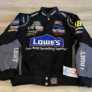 NWT JH Design Authentic Jimmie Johnson #48 NASCAR Racing Jacket Lowes Large