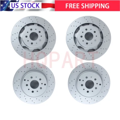 For Maserati Granturismo GT & Quattroporte Front & Rear Brake Rotors - Image 1 of 3