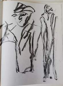 WILLEM de KOONING Signed 1967 Limited Edition Color Lithograph Frank O'Hara MOMA - Picture 1 of 5