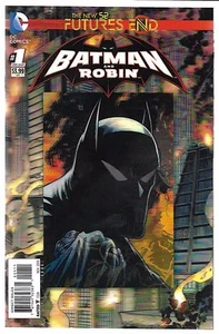 Batman and Robin '14 Futures End 1 3D cover NM C4 - Picture 1 of 1