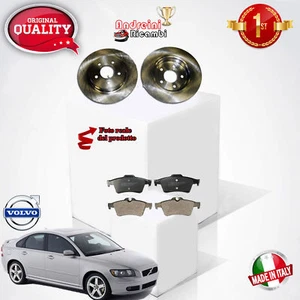 KIT 4 PASTIGLIE E 2 DISCHI POSTERIORI VOLVO S40 II 2.0 D 136CV DAL 2005 -> - Foto 1 di 4