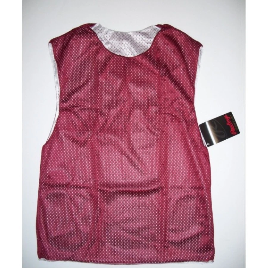 Camiseta deportiva de baloncesto Rawlings BRTRCS Cardinal/blanca para adulto Foto 1 de 1