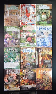 VTG 90's Victoria Embracing the Best Things in Life Magazine lot 12 month's 1995 - Picture 1 of 11