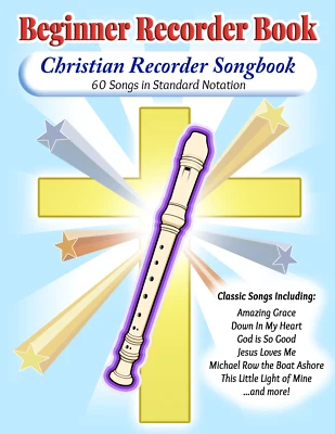Recorder Sheet Music - Christian Recorder Book - PDF FILE FORMAT - Image 1 of 4