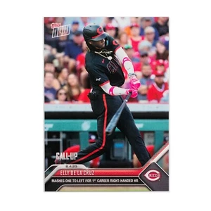 Elly De La Cruz - 2023 MLB TOPPS NOW 651 - 1st Career Right Handed HR In Hand - Picture 1 of 2