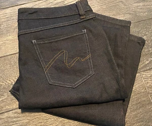 OUI moments DARK blue Wash Womens Jeans Size 12  Stretch  - Picture 1 of 9