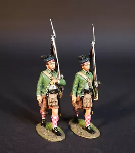 JOHN JENKINS REVOLUTIONIRE WAR SQR-07 QUEENS SIMCOE'S RANGERS 2 HIGHLANDERS - Imagen 1 de 6