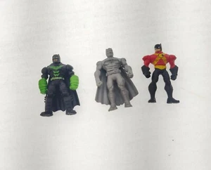 Batman Unlimited Mighty Minis Series Lot Of 3 Justice League DC Batman Ty56 - Picture 1 of 3