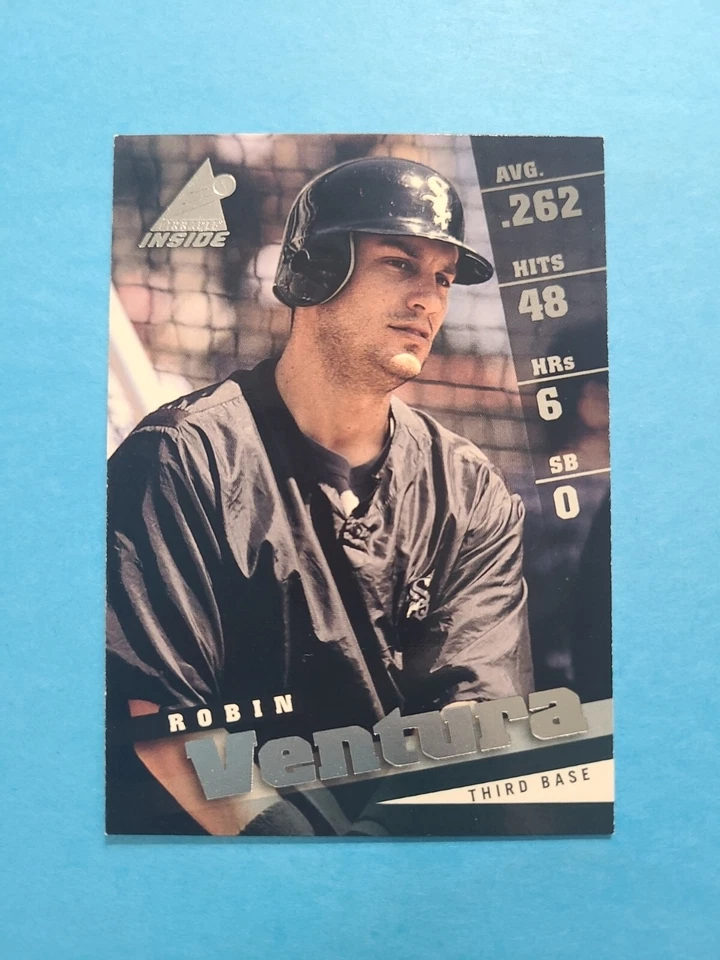 ROBIN VENTURA 1998 PINNACLE INSIDE BASEBALL CARD # 93 G9913 - Image 1 of 1