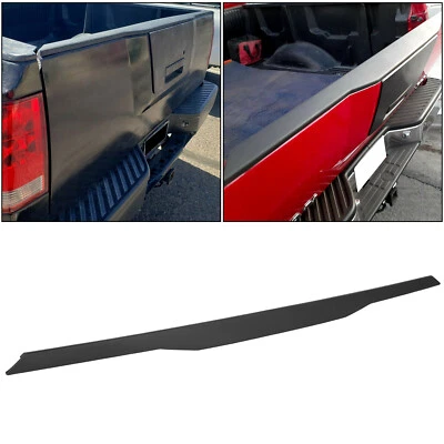 Fit 04-12 Nissan Titan Tailgate Cap Top Protector Spoiler Cover Trim Molding ABS - Image 1 of 4