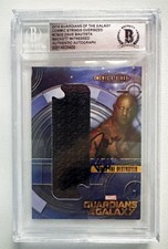 Dave Bautista DRAX Auto Patch Signed 2014 Upper Deck GotG 🔥 BAS Beckett Witness