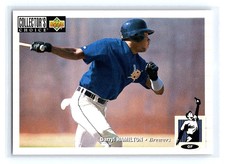 1994 Upper Deck Collectors Choice Darryl Hamilton Milwaukee Brewers