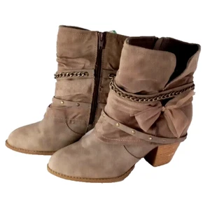 Jellypop "Blake" Mid Calf Fashion Boots Side Zip Women's 9 - Picture 1 of 8