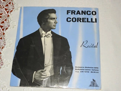 Franco CORELLI Recital - Italian RARE Vinyl - Cetra  LPC 55019 - Image 1 of 4