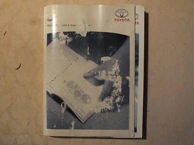 Toyota Yaris manuale uso manutenzione 2006 completo di fascicoli - Immagine 1 di 2
