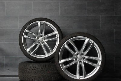 Original Audi A6 4G RS6 Alufelgen 21 Zoll NEU Dunlop Sommerräder 285 30 r21 100Y - Bild 1 von 4