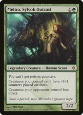 New Phyrexia Melira, Sylvok Outcast NM Magic The Gathering