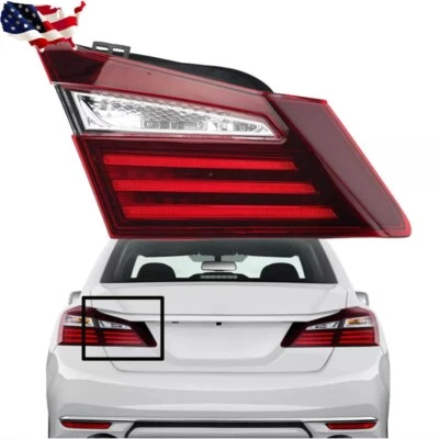 Luces traseras interiores izquierdas del conductor para Honda Accord 2016-2017 luces traseras de freno traseras Foto 1 de 4