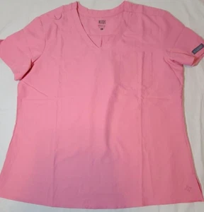 Medcouture Peeling Top L Insight Pink 1 Tasche Tuck in Top NEU mit Etikett - Bild 1 von 10